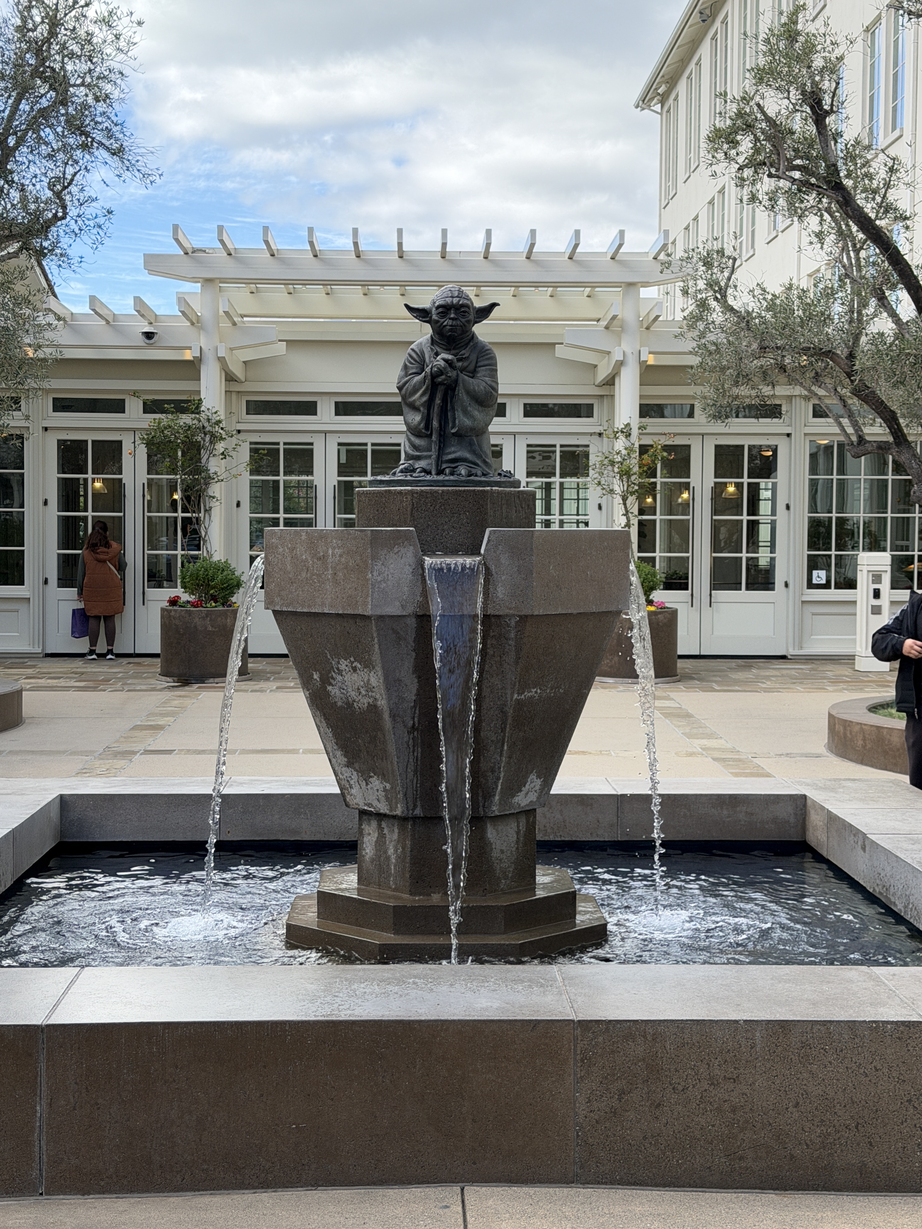 Yoda fountain